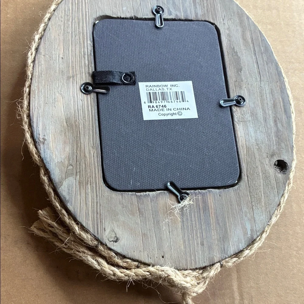 Texas Proud Rustic Rope Picture Frame - Picture 8 of 8